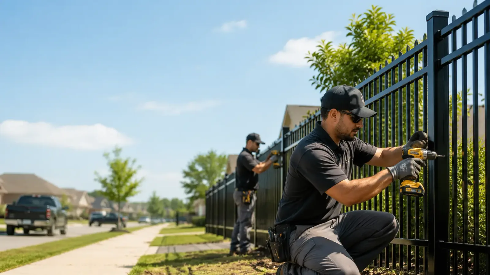 Metal Fence Installation in Beeler, KS
